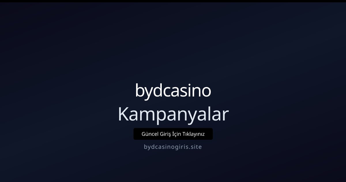 Blackxbet Kampanyalar