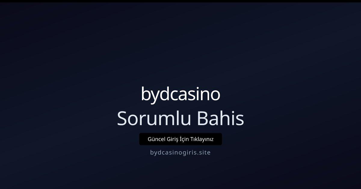 Blackxbet Sorumlu Bahis